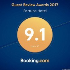 Наша высокая оценка гостей на booking.com